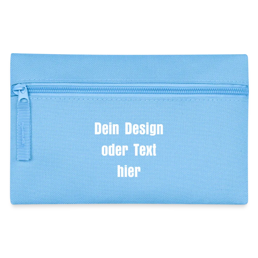Federtasche - personalisierbar - Hellblau