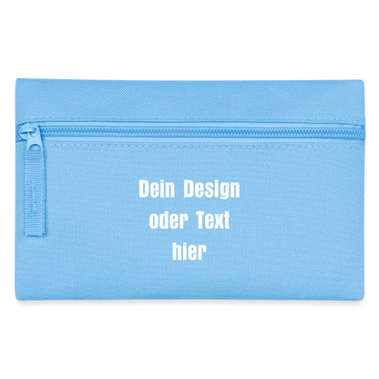 Federtasche - personalisierbar - Hellblau