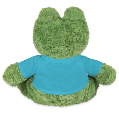 MiniFeet® Frosch Torge - personalisierbar - Atollblau