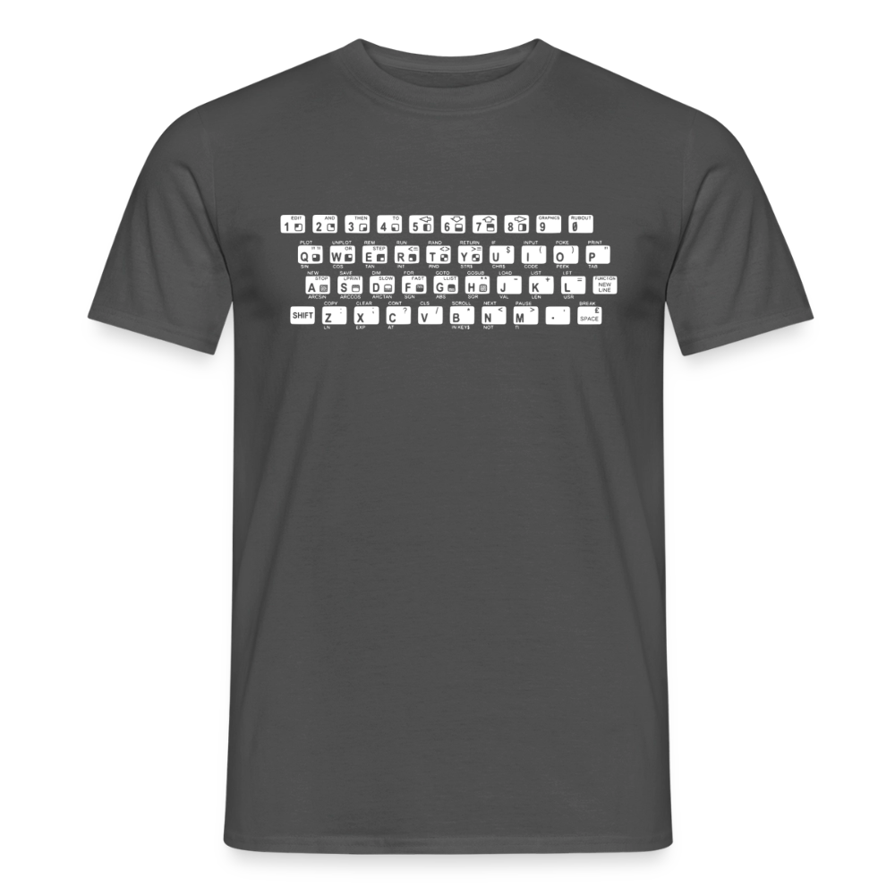 48K ZX Spectrum Retro T-Shirt für Herren - Anthrazit