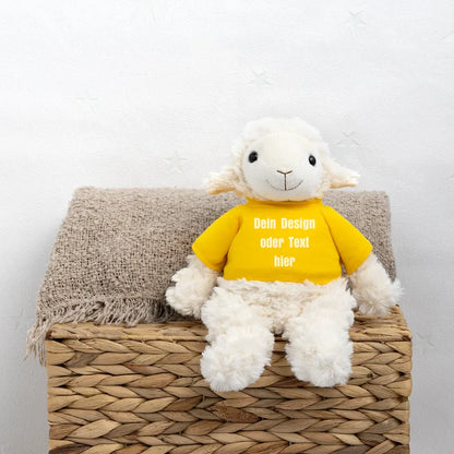 MiniFeet® Schaf Annika - personalisierbar - Sonnengelb