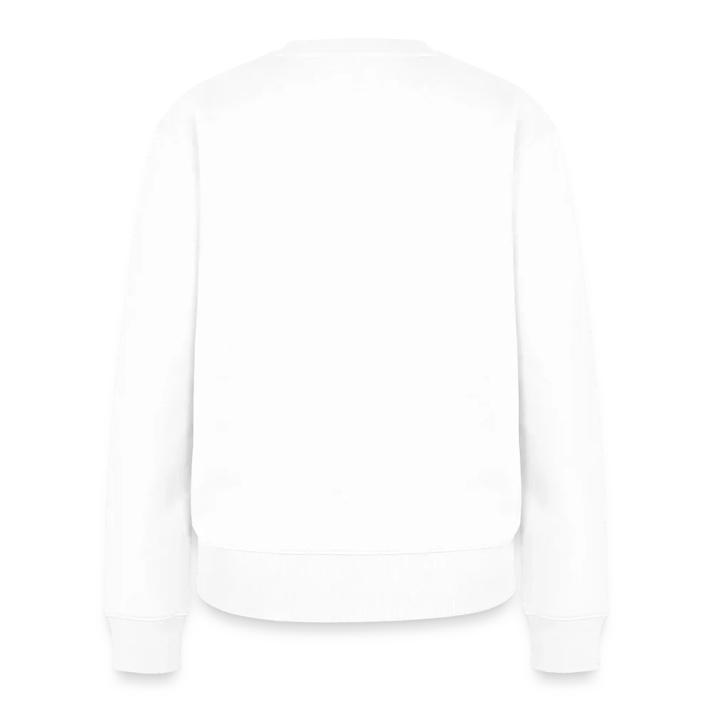 Frauen Premium Pullover - personalisierbar - Weiß