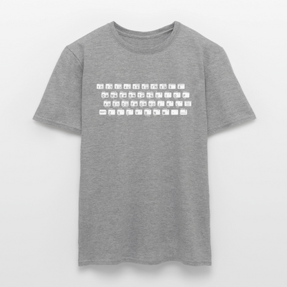 48K ZX Spectrum Retro T-Shirt für Herren - Graphit meliert