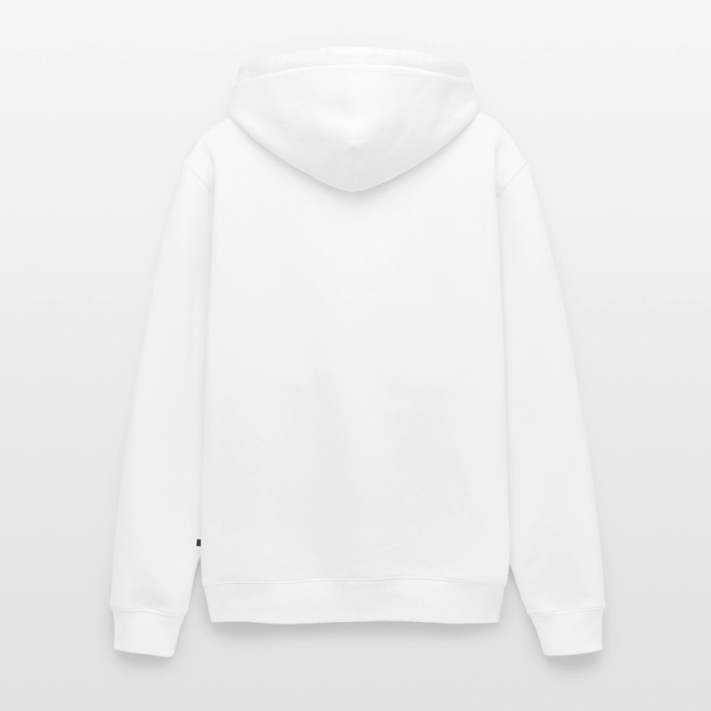 Männer Premium Hoodie - personalisierbare Vorder- und Rückseite - Weiß