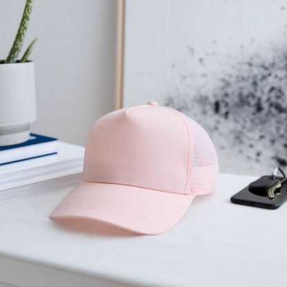 Trucker Cap - personalisierbar - Hellrosa