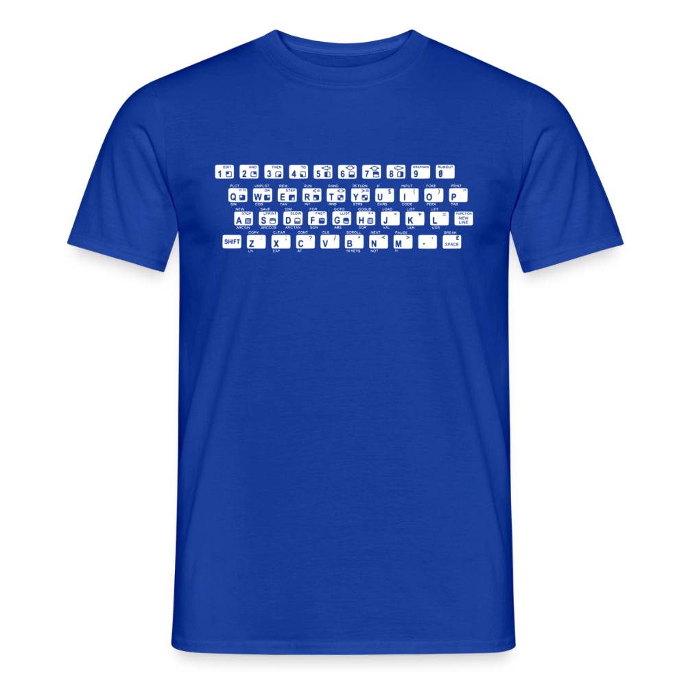 48K ZX Spectrum Retro T-Shirt für Herren - Dunkelblau