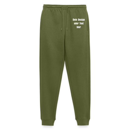 Männer Premium Bio Jogginghose - personalisierbar - Khaki