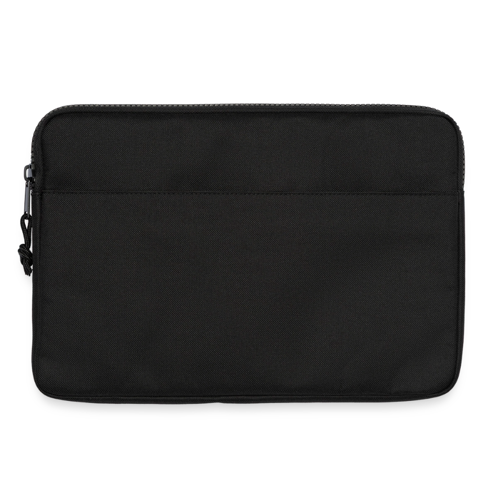 Laptoptasche passend für bis zu 13 Zoll Laptopgröße - personalisierbar - Schwarz