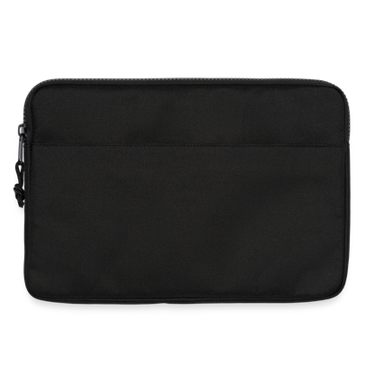 Laptoptasche passend für bis zu 13 Zoll Laptopgröße - personalisierbar - Schwarz