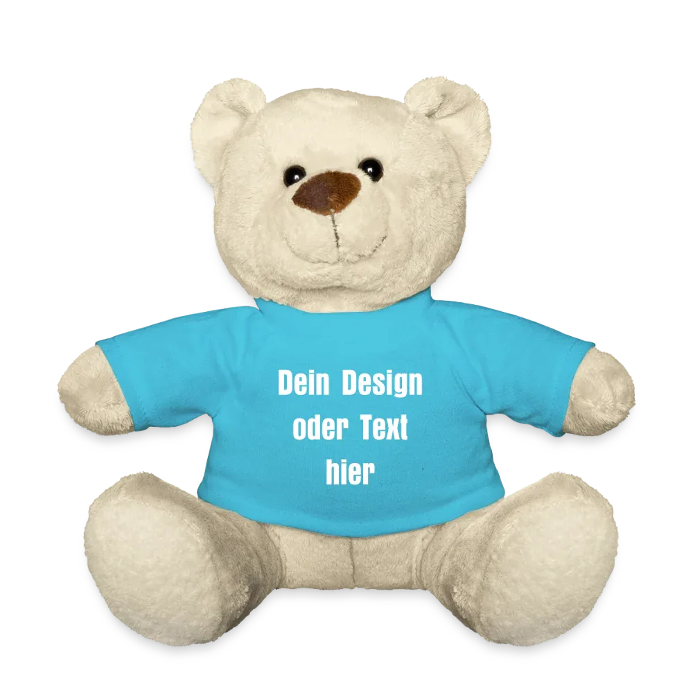 Teddy - personalisierbar - Atollblau