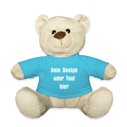 Teddy - personalisierbar - Atollblau