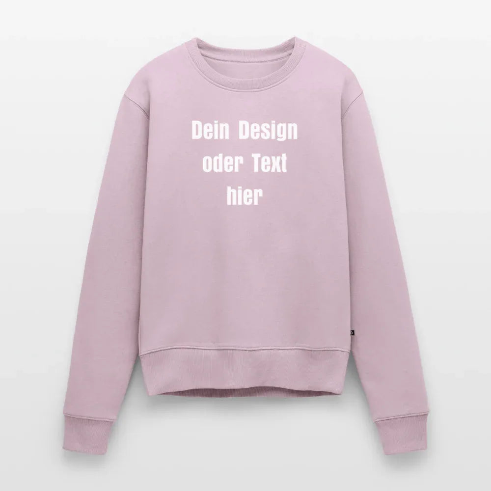 Frauen Premium Pullover - personalisierbar - Altrosa