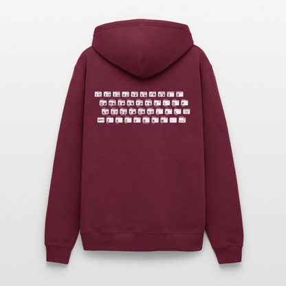 48K ZX Spectrum Retro Hoodie für Herren - Burgunderrot