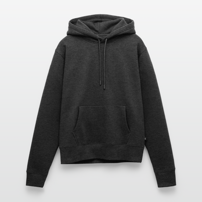 Frauen Premium Hoodie - personalisierbare Vorder- und Rückseite - Anthrazit meliert
