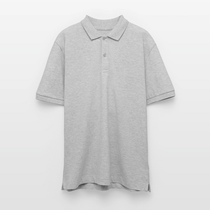 Stanley/Stella Unisex Bio-Poloshirt PREPSTER - personalisierbar - Grau meliert