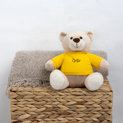 Teddy - personalisierbar - Sonnengelb