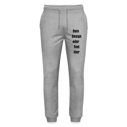 Stanley/Stella Unisex Bio Jogginghose Mover  - personalisierbar - Grau meliert