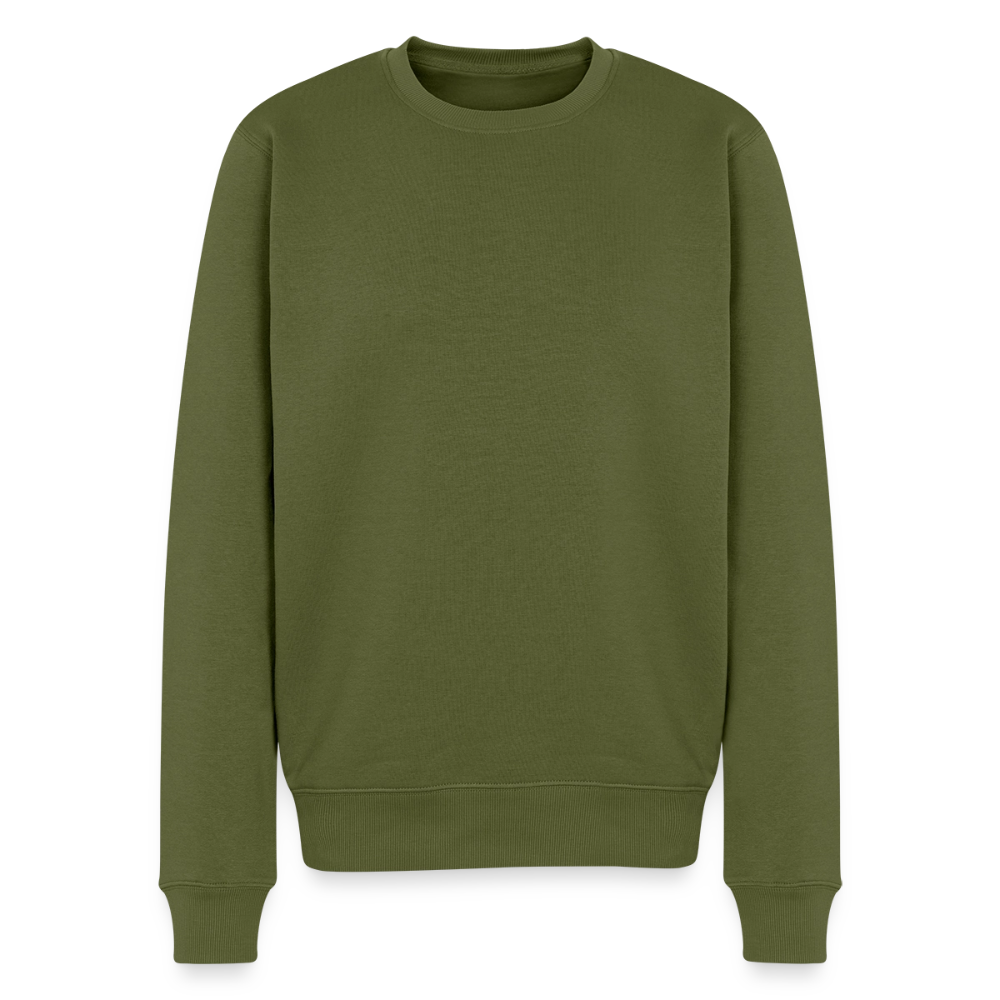 Männer Premium Pullover - personalisierbar - Khaki