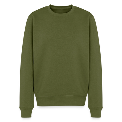 Männer Premium Pullover - personalisierbar - Khaki