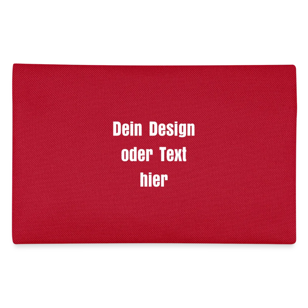 Federtasche - personalisierbar - Rot