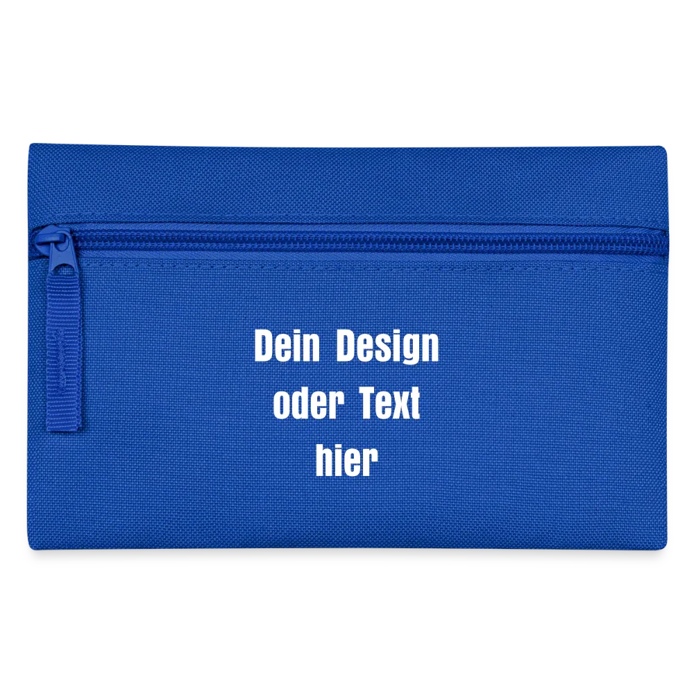 Federtasche - personalisierbar - Royalblau