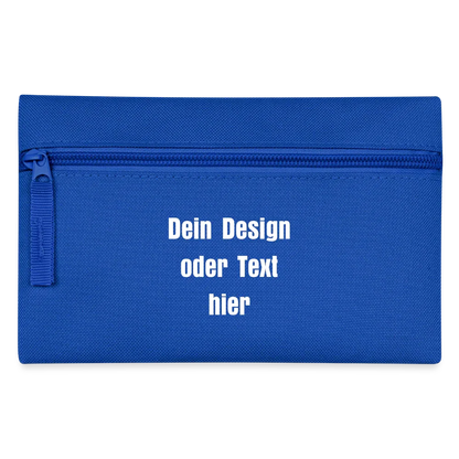 Federtasche - personalisierbar - Royalblau