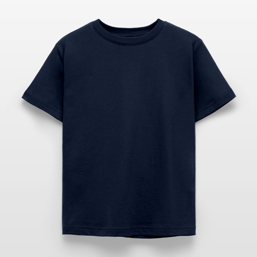 Kinder T-Shirt - personalisierbare Vorder- und Rückseite - Navy