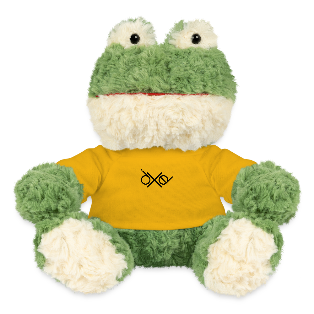MiniFeet® Frosch Torge - personalisierbar - Sonnengelb
