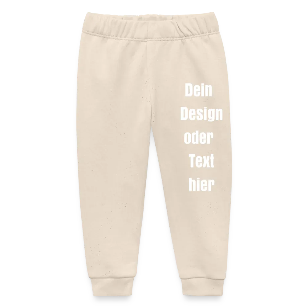 Stanley/Stella Baby Bio-Jogginghose Baby Tumbler  - personalisierbar - Natur