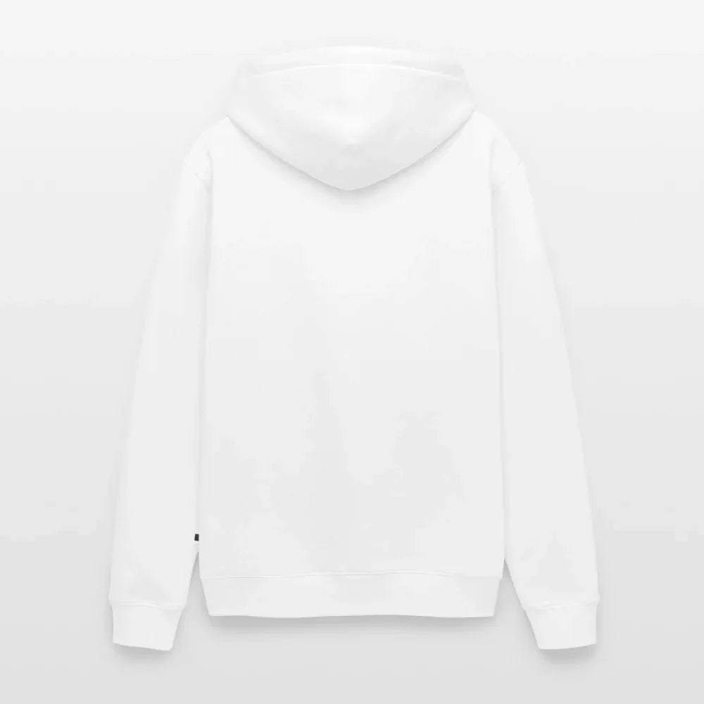 Männer Premium Hoodie - personalisierbare Vorder- und Rückseite - Weiß
