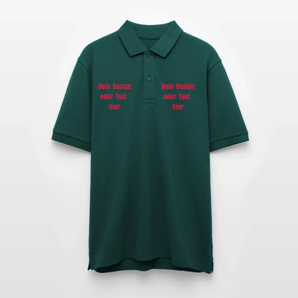 Stanley/Stella Unisex Bio-Poloshirt PREPSTER - personalisierbar - Glasiertes Grün