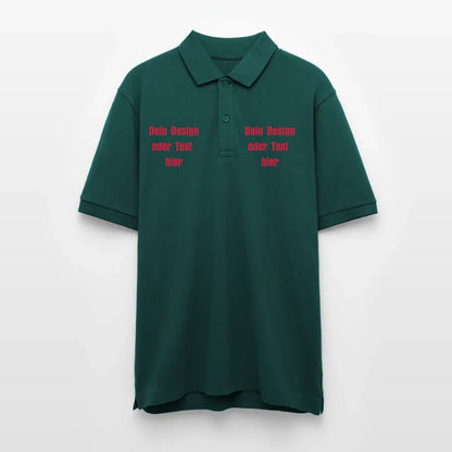 Stanley/Stella Unisex Bio-Poloshirt PREPSTER - personalisierbar - Glasiertes Grün