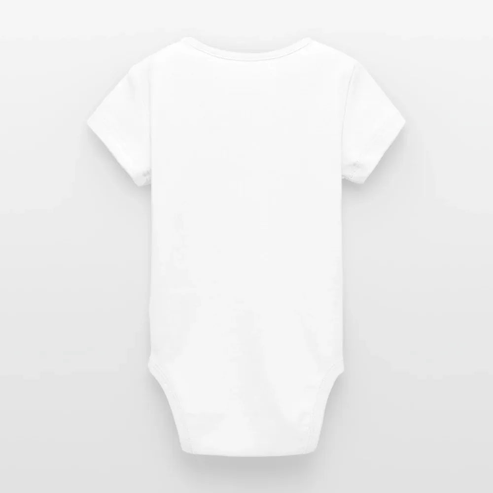 Stanley/Stella Baby Bio Kurzarm-Body - personalisierbar - Weiß