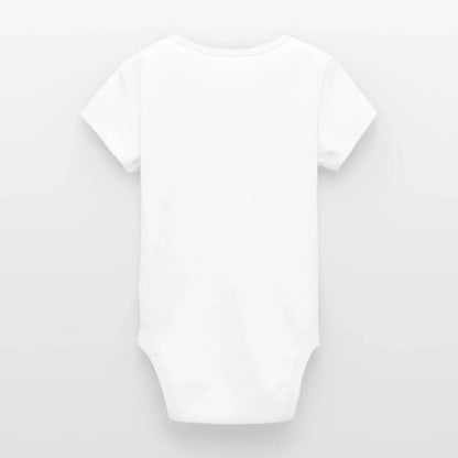 Stanley/Stella Baby Bio Kurzarm-Body - personalisierbar - Weiß