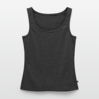Frauen Premium Tank Top - personalisierbar - Anthrazit meliert