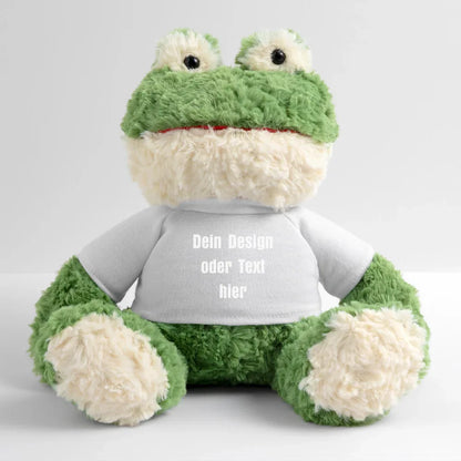 MiniFeet® Frosch Torge - personalisierbar - Weiß