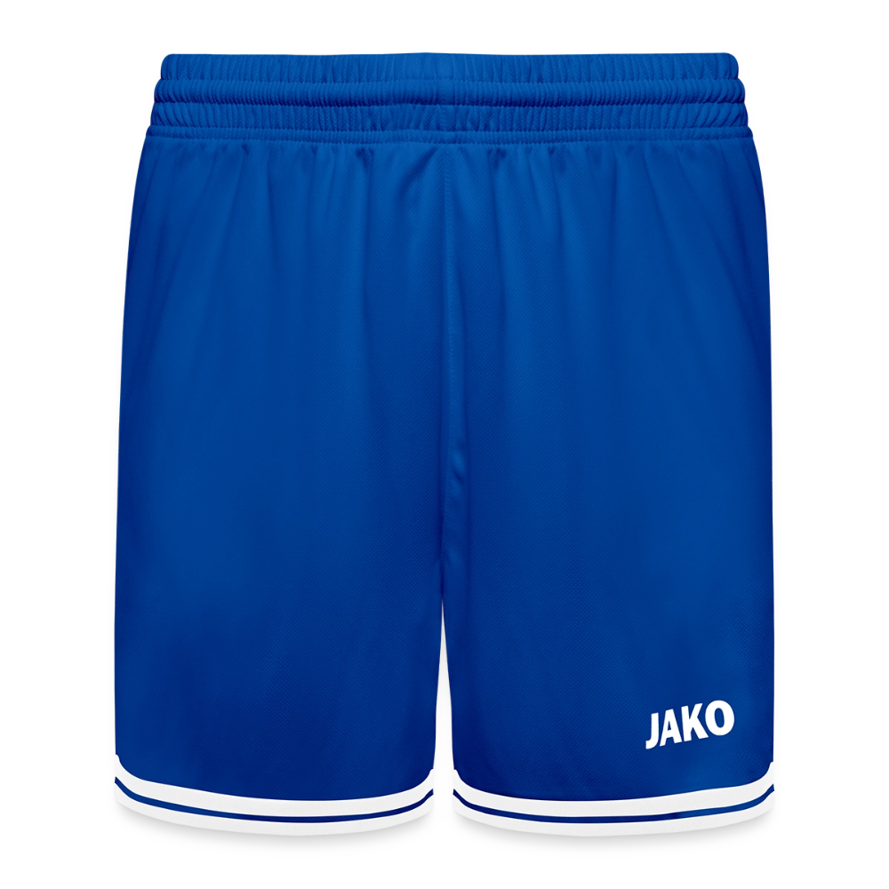 JAKO Kinder Basketball Short Center 2.0 - personalisierbar - Royal/Weiß