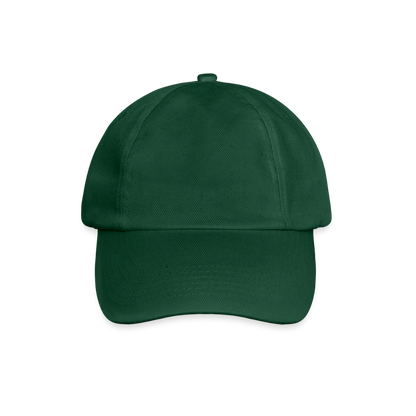 Baseballkappe - personalisierbar - Flaschengrün