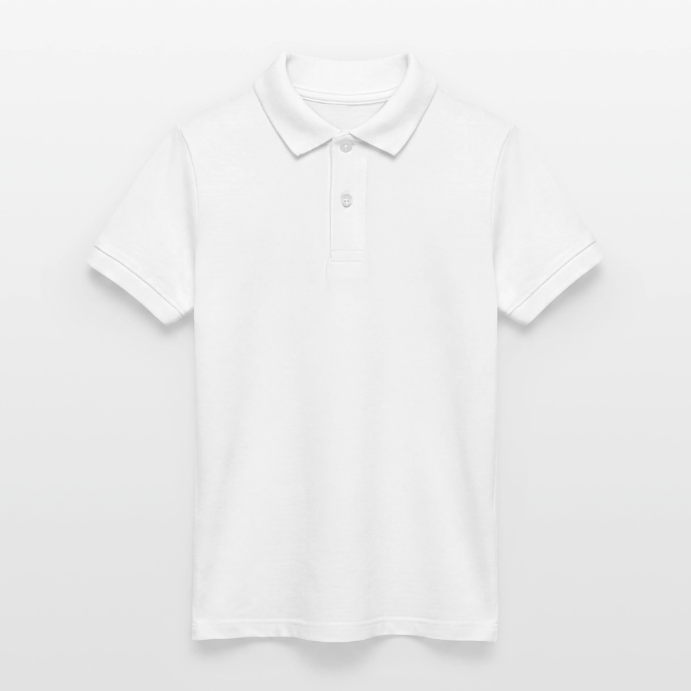 Stanley/Stella Teenager Bio-Poloshirt MINI SPRINTER - personalisierbar - Weiß