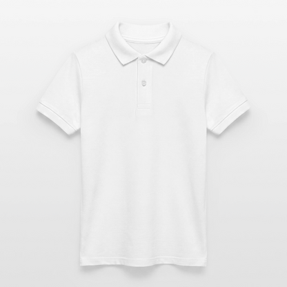 Stanley/Stella Teenager Bio-Poloshirt MINI SPRINTER - personalisierbar - Weiß