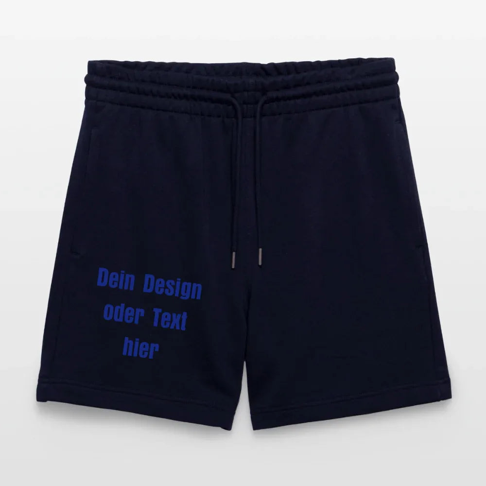 Stanley/Stella Unisex Bio Joggingshorts Trainer - personalisierbar - Dark navy