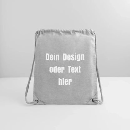 Stanley/Stella recycelter Gym Bag - personalisierbar - Grau meliert