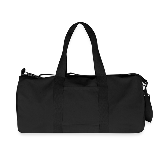 Stanley/Stella recycelte Canvas Duffle Bag - personalisierbar - Schwarz