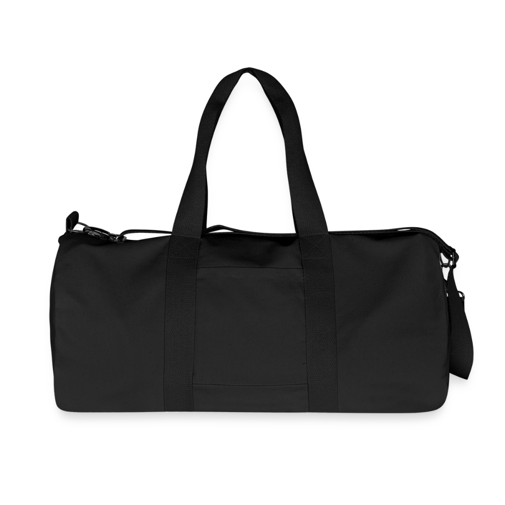 Stanley/Stella recycelte Canvas Duffle Bag - personalisierbar - Schwarz