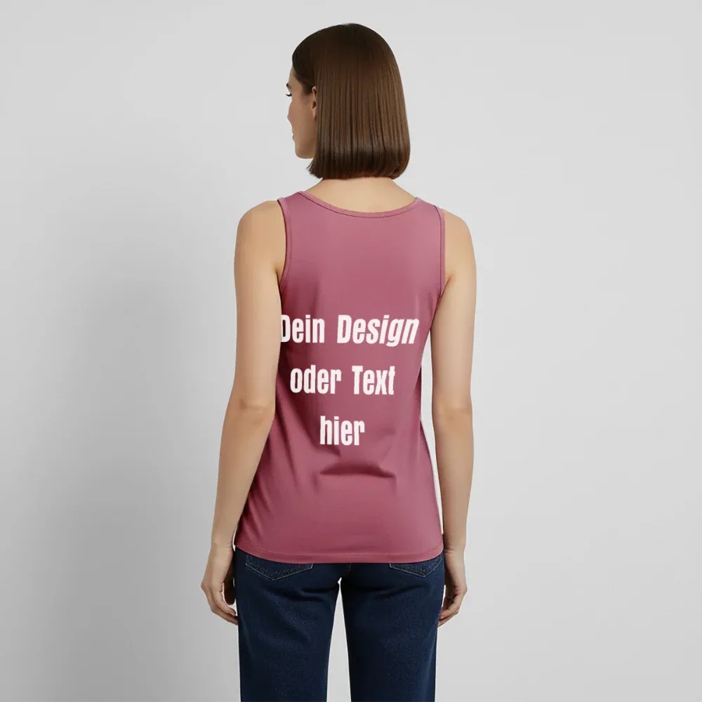 Frauen Premium Tank Top - personalisierbar - Mauve