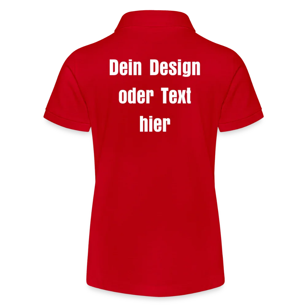 Stanley/Stella Teenager Bio-Poloshirt MINI SPRINTER - personalisierbar - Rot