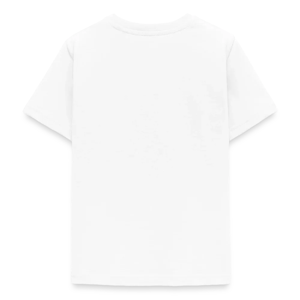 Teenager T-Shirt - personalisierbare Vorder- und Rückseite - Weiß