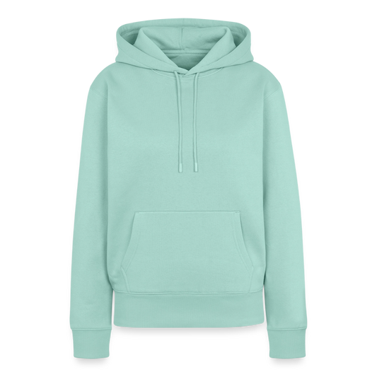 Frauen Premium Hoodie - personalisierbare Vorder- und Rückseite - Mint 