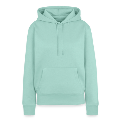 Frauen Premium Hoodie - personalisierbare Vorder- und Rückseite - Mint 