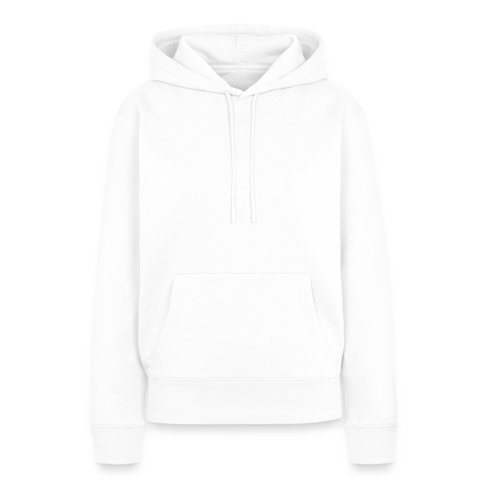 Frauen Premium Hoodie - personalisierbare Vorder- und Rückseite - Weiß